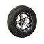 Spare Tire Kit for Aluminum Trailer - Aluminum Wheel
