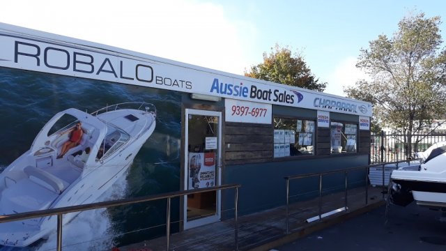 AUSSIE BOAT SALES is a Robalo boat dealership located in Williamstown, 