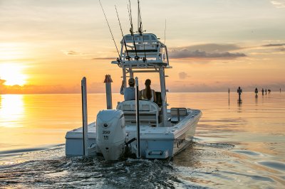 2026 R246 Cayman Sky Deck Cruising Sunset