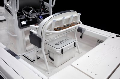 2026 R246 Cayman Sky Deck Leaning Post Cooler