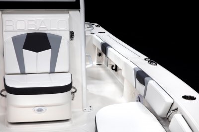 2027 246 Cayman Sky Deck Port Rod Storage