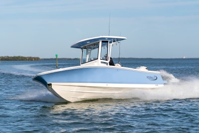 2025 R266 Cayman Running in Ocean Front Port View