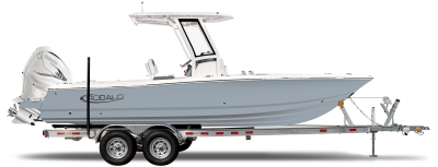 Robalo R266 Cayman Trailer Profile