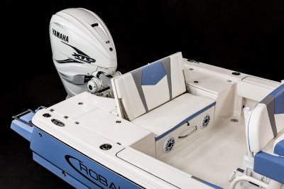 2027 R266 Cayman Sky Deck Transom Bench