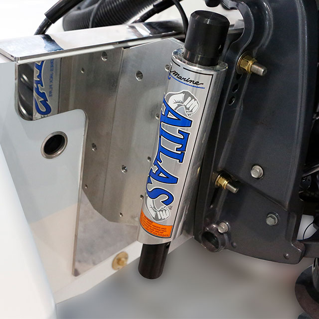 Option Image of the Hydraulic Jack Plate for the 246 Cayman
