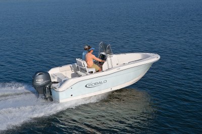 2025 R180 Running in the Ocean Rear Starboard View
