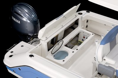 Robalo R222EX Transom Storage