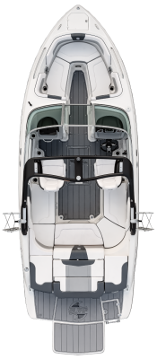 Overhead view of the  Robalo 23 SURF  
