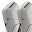 Twin Mercury Verado V10 350XXL 350HP 30" Warm Fusion White with Electric Steering/Joystick/Autopilot