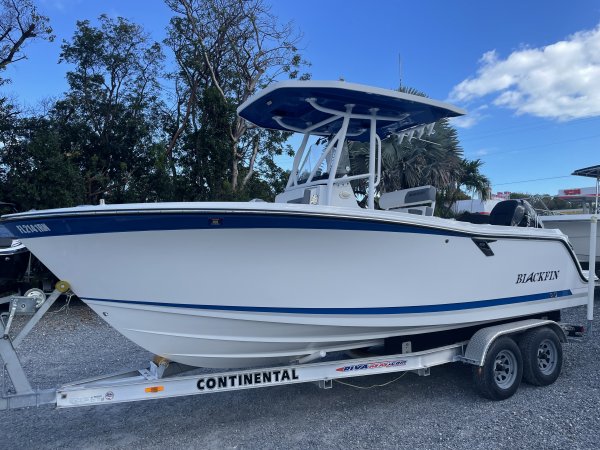 Pre-Owned 2018  powered Black Fin Boat for sale